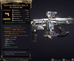⭐[MODDED] L40 BONIFACE'S SOUL - 80.502 DMG (+80.300 POISON DMG) - 6.84s FIRE RATE - ENCHANTEDx3!⭐ - image
