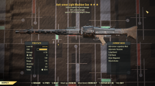 Anti-Armor Explosive Light Machine Gun [LMG] 90% Reduced Weight - image
