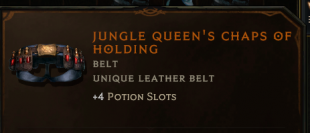 Jungle Queen's Chaps of Holding - image