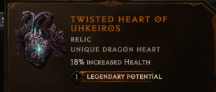 LP1 Twisted Heart of Uhkeiros (Circle of Fortune only-Self-play) - image