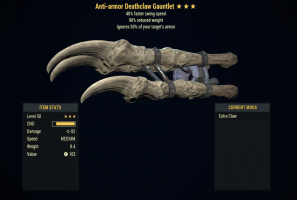 [PC] Anti-armor Deathclaw Gauntlet (40% FSS, 90% RW) - image