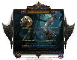 ⚜️SPECIAL PACK: 100x (Exalted Orb + Arcanist's Etcher + Blacksmith's Whetstone + Armourer's Scrap)⚜️ - image