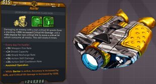 ⭐[PC/XB/PS] L1 HUSTLER - +30 BRAINFREEZE +25 ADRENALINE (+3% WFR, 3% ASDMG, +24 ES, 4% ES RR, 3% AS⭐ - image