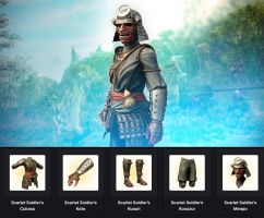 Scarlet Masked Soldier Full Set | New World Twitch Drops - image