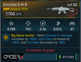 Extolled G.M.R. | Weapon - image