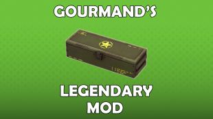 [XBOX] Gourmand's Legendary Mod (Damage Increases up to 40% as you Fill Your Hunger and Thirst Mete) - image