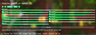 ⚡️ N/A RANK | 1.28B NW | 121 SB LVL |  23 CATA | 30.67 SA | 5 HOTM ⚡️ - image