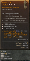 3GA FOCUS — +182 Int, +685 Life, Chill DMG +55%, Extra Chill +15% - image