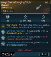 ⭐[MODDED] L1 TRIPLE BYPASS - ON USE +50% ALL RES 12s - ON USE ALL ELE IMMUNE 3s - SHOCK SPLAT⭐ - image