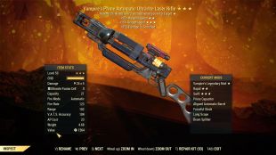 Vampire's Ultracite Laser Rifle (+25% Weapon Speed, +15% Reload Speed) - image