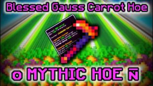 Hypixel Skyblock Item ││Mythic T3 Gauss Carrot Hoe ││ KurzFroge ││Quick, Fast, Easy!││ - image