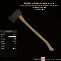 Bloodied 40 3S AXE - image