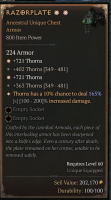 2GA Razorplate (165/200) ✷721 Thorns x2 - image