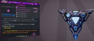 ⭐⭐⭐[PC/XB/PS] M10/L72 - ONE-SHOTTER' - 333k SHIELDS, 2s DELAY, 38k RECHARGE RATE, 140% BONUS AMP⭐⭐⭐ - image