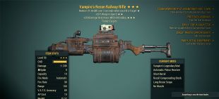 [XBOX] Vampire's Railway Rifle (+25% Weapon Speed, +250 DR While Reloading) - image
