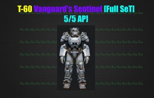 T-60 Vanguard's Sentinel [Full SeT] [5/5 AP][Power Armor] - image