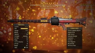 [PS] Red Terror Furious Light Machine Gun (+25% Damage While Aiming/+15% Reload Speed) - image