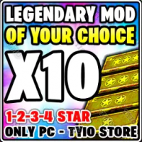 ⭐X10 LEGENDARY MODS⭐MODS OF YOU'R CHOICE [ 1-2-3-4 STAR MODS ] LEGENDARY MODS - image