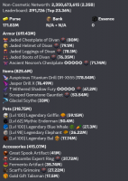 Hypixel skyblock ISLAND/PROFILE ( Networth : 2.35B ( 1.37B UNSOULBOUND / 99% risk free!) - image