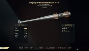 Level 1 Instigating Baseball Bat (40% faster swing speed/+1 Strength) - image