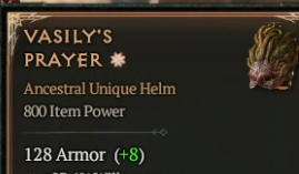 800 IP 1GA Vasily's Prayer - random stats - Season 9 - image