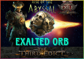 SALE 51% ☯️ [ALL PLATFORMS]  Exalted Orb ⭐ Rise of the Abyssal⭐ POE 2  || Instant Delivery - image
