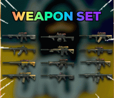 WEAPON SET  RD-704  MK47  M4A1  M1A  G28  SR-25  +600 ammo - image