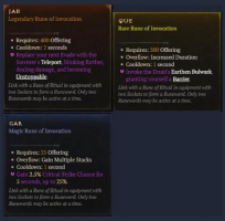 S9-Runes-180*(X60 Jah+X60 Que+X60 Gar)--(Runes for Heir Of Perdition) - image