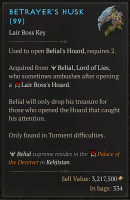 S9 | Betrayer’s Husk | BOSS MATERIAL | 1 item = 99 x 50 = 4950 units - image