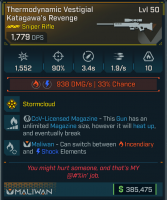 Thermodynamic Vestigial Katagawa`s Revenge | Weapon - image