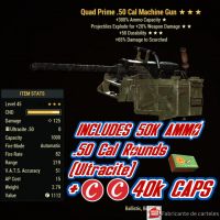 Quad Explosive .50 Cal Machine Gun / QE50 - image