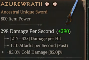 2GA Azurewrath - random stats - Season 9 - image