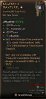1GA BALAZAN'S MAXTLATL *Thorns + High Aspect 140% - image