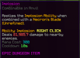Upgrade Your Hyperion! 3 Scrolls For Wither Impact (Shadow Warp, Wither Shield, Implosion) - image