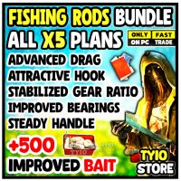 Fishing rods plans (Advanced drag-Attractive hook-Improved bearings-Stabilized ratio-Steady handle ) - image