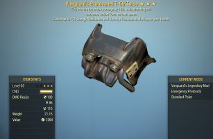 T-60 Vanguard's Sentinel [Full SeT] [5/5 AP][Power Armor] - image