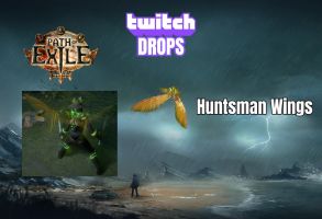 Huntsman Wings | Path of Exile Twitch Drops - image