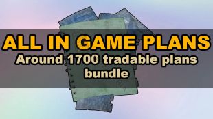 ALL in game tradable plans bundle [about 1700 plans][All plans][All plan] - image