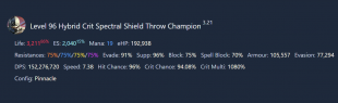 Spectral Shield Throw Champion [PC] [Complete Setup] [Crucible Softcore] [Delivery (20-60 min)] - image