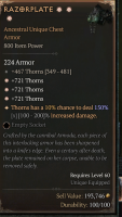 3GA Razorplate (150/200) ✷721 Thorns x3 - image