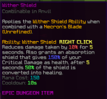 Upgrade Your Hyperion! 3 Scrolls For Wither Impact (Shadow Warp, Wither Shield, Implosion) - image