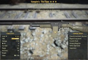 Vampire's Explosive The Fixer [25% less V.A.T.S. Action Point cost] - image