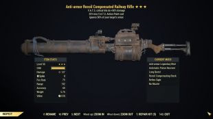 [PC] Anti-armor Railway Rifle (+50% Critical Damage / 25% less VATS AP cost) AA5025 - image