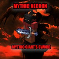 5 STAR  GIANT'S SWORD MYTHIC MAX ENCHANTED  + 4/4 MYTHIC + MAX ENCHANTED + 5 STAR  NECRON SET - image