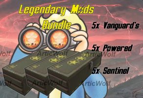 [PS4/PS5] Legendary Armor/Power Armor Mod Bundle (Vanguard's - Powered - Sentinel) - image