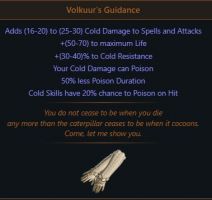 Volkuur's Guidance, Cold, Zealot Gloves - PC ( Standard SoftCore ) Instant Delivery - image