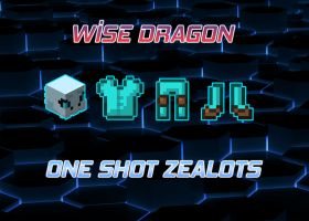 ONE SHOT ZEALOTS PACK BEST MAGE PACK [FROZEN SCYTHE , Wise Dragon armor , sheep pet] + gifts - image
