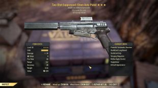 Two Shot 10mm pistol (25% faster fire rate, 15% faster reload) - image