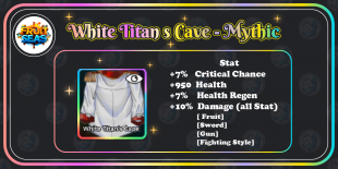 White Titan's Cave (Mythic-Grade) - [ Demon Piece / Fruit Seas ] - image