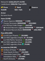 4.5B Networth (2.3B Unsoul) Hyper Maxed Collections 27 Min slots WITH HYPERION + TERM - image